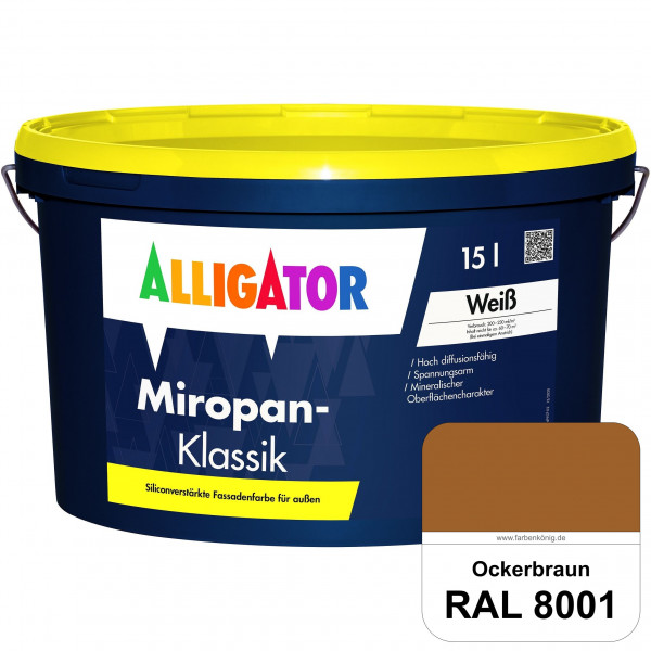 Miropan-Klassik (RAL 8001 Ockerbraun)