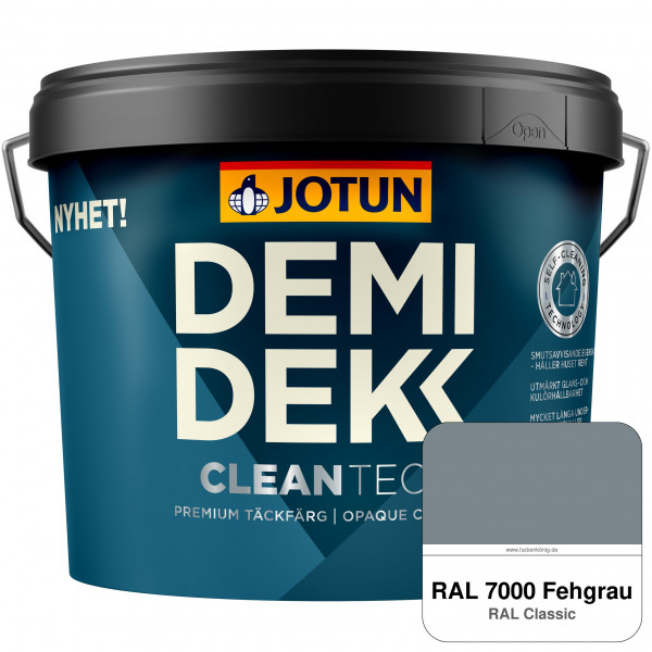 DEMIDEKK Cleantech (ehemals Demidekk Optimal, Demidekk Ultimate Täckfärg) - Deckende Holzfarbe für A