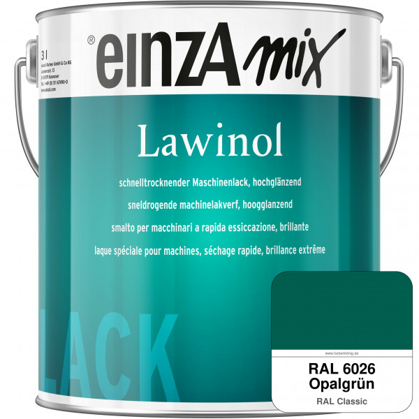 einzA Lawinol hochglänzend (RAL 6026 Opalgrün)