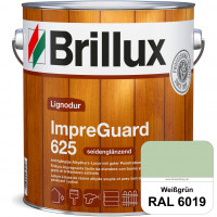 ImpraGuard 625 (RAL 6019 Weißgrün) imprägnierende Lasur (lösemittelhaltig) für allen Laub- und Nadel