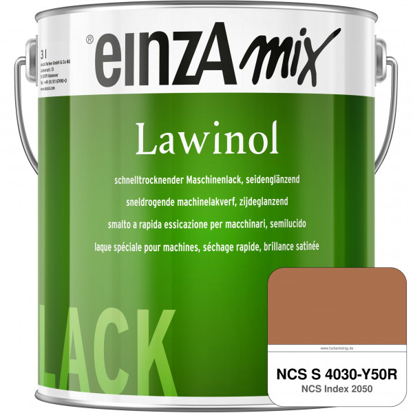 einzA Lawinol seidenglänzend (NCS S 4030-Y50R)