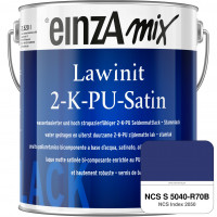 einzA Lawinit 2-K-PU Satin Stammlack (NCS S 5040-R70B)