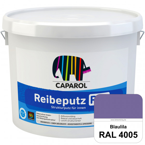 Reibeputz R 30 (RAL 4005 Blaulila) Dekorputze für dekorative Innenbeschichtungen