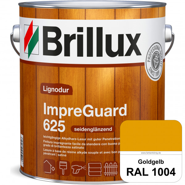 ImpraGuard 625 (RAL 1004 Goldgelb) imprägnierende Lasur (lösemittelhaltig) für allen Laub- und Nadel