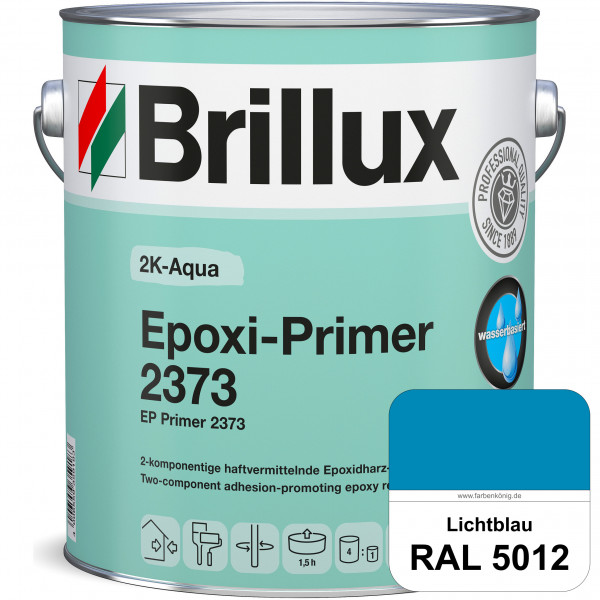 2K-Aqua Epoxi-Primer 2373 (RAL 5012 Lichtblau) haftvermittelnde Grundierung für Zink, verzinktem Sta