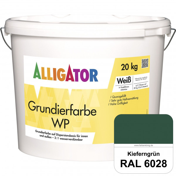 Grundierfarbe WP (RAL 6028 Kieferngrün)