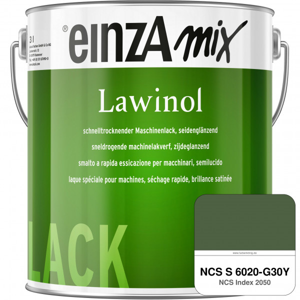 einzA Lawinol seidenglänzend (NCS S 6020-G30Y)