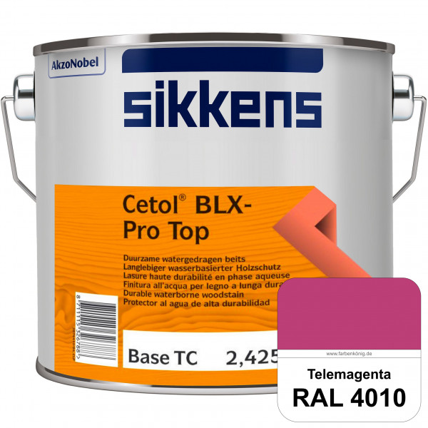 Cetol BLX-Pro Top (RAL 4010 Telemagenta) Seidenglänzende & wasserdampfdurchlässige Dickschichtlasur