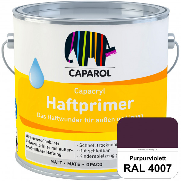 Capacryl Haftprimer (RAL 4007 Purpurviolett) Grundierungen Holz, Zink, Hart-PVC, Aluminium, Kupfer (