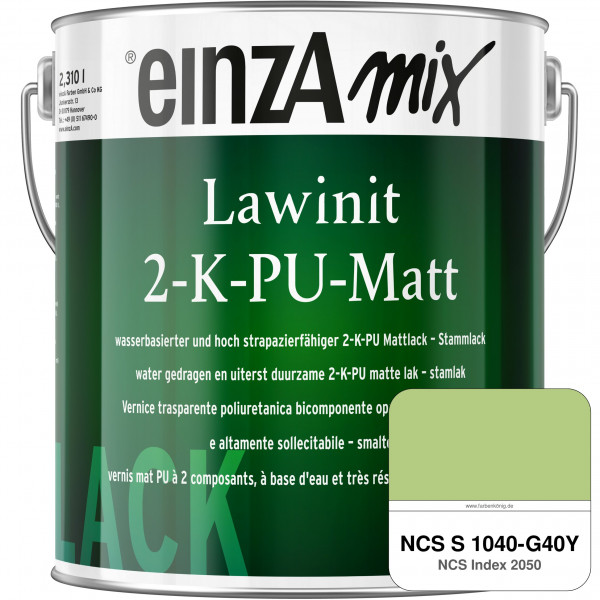 einzA Lawinit 2-K-PU Matt Stammlack (NCS S 1040-G40Y)
