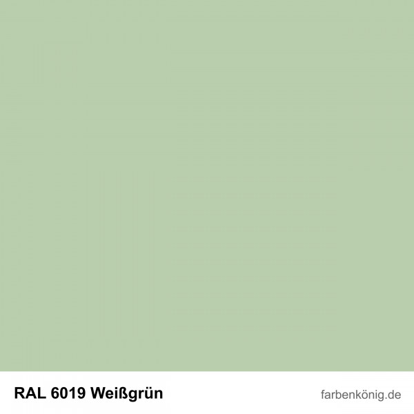 Objekt Fassadenfarbe (RAL 6019 Weißgrün)