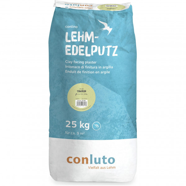 Lehm-Edelputz - Tongrün (CP 135)