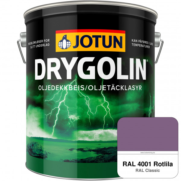 Drygolin Oljedekkbeis (ehemals Trebitt deckend) - Deckende & wetterbeständige Öllasur für Außen (RAL