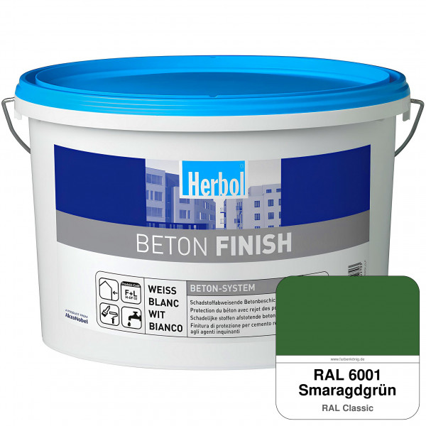 Beton Finish (RAL 6001 Smaragdgrün)