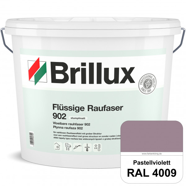 Flüssige Raufaser ELF 902 (RAL 4009 Pastellviolett) Spezial-Dispersionsfarbe mit Raufasereffekt