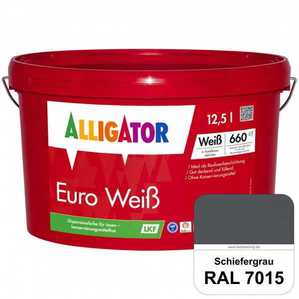 Euro Weiß LKF (RAL 7015 Schiefergrau)