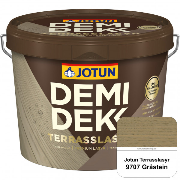 DEMIDEKK Terrasslasyr - Holzöl (9707 Gråstein)