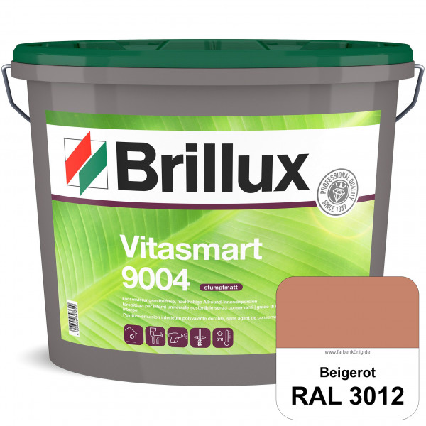 Vitasmart 9004 (RAL 3012 Beigerot) Hochwertige matte konservierungsmittelfreie Innendispersion für z