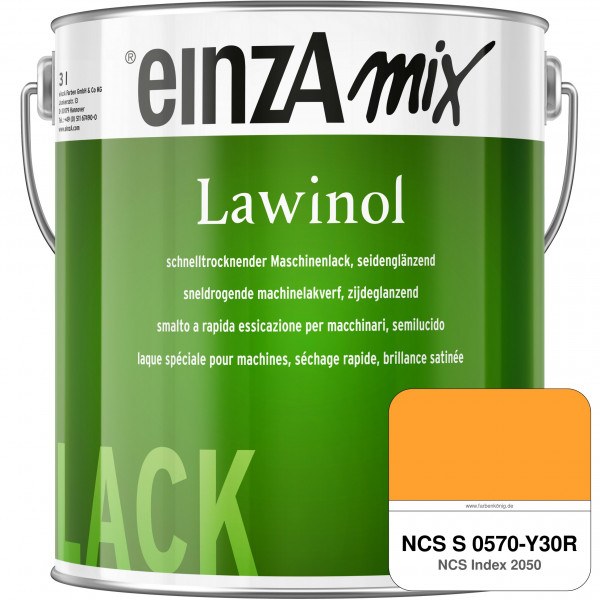 einzA Lawinol seidenglänzend (NCS S 0570-Y30R)