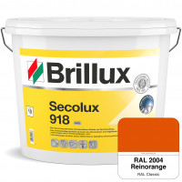 Secolux 918 TSR-Formel (RAL 2004 Reinorange) für den Einsatz auf WDVS - ehemals Silicon-Fassadenfarb