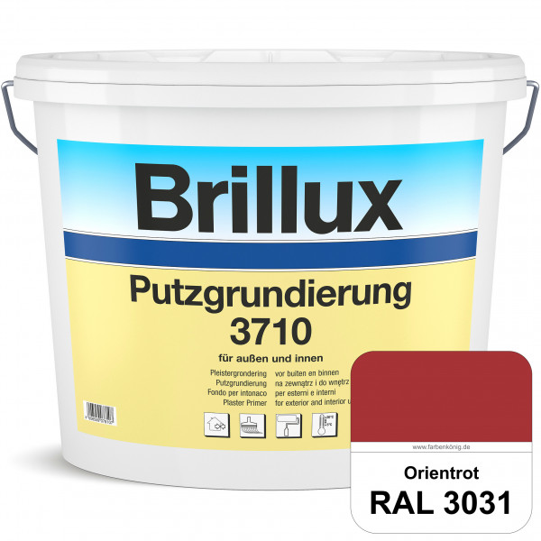 Putzgrundierung 3710 (RAL 3031 Orientrot) Wetterbeständige & quarzhaltige Grundierfarbe auf Dispersi