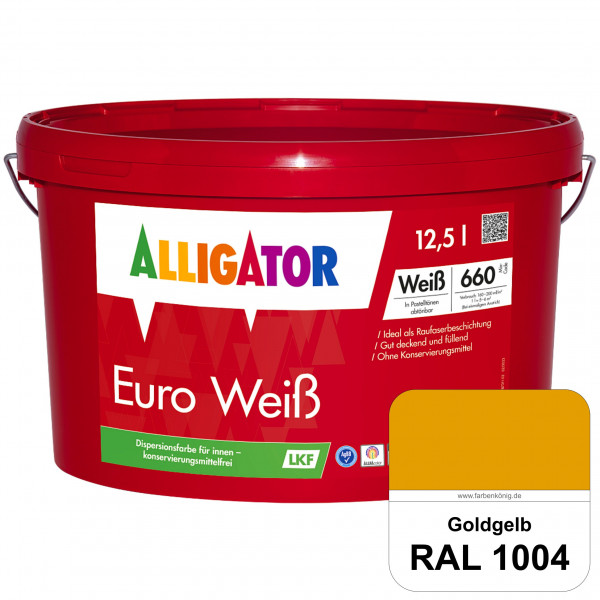 Euro Weiß LKF (RAL 1004 Goldgelb)