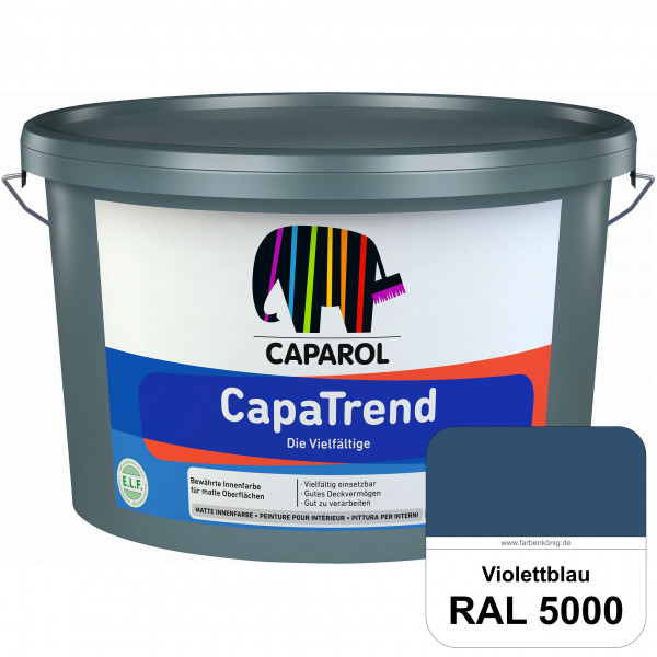 CapaTrend (RAL 5000 Violettblau) matte hochdeckende Dispersionsfarbe für den Innenbereich
