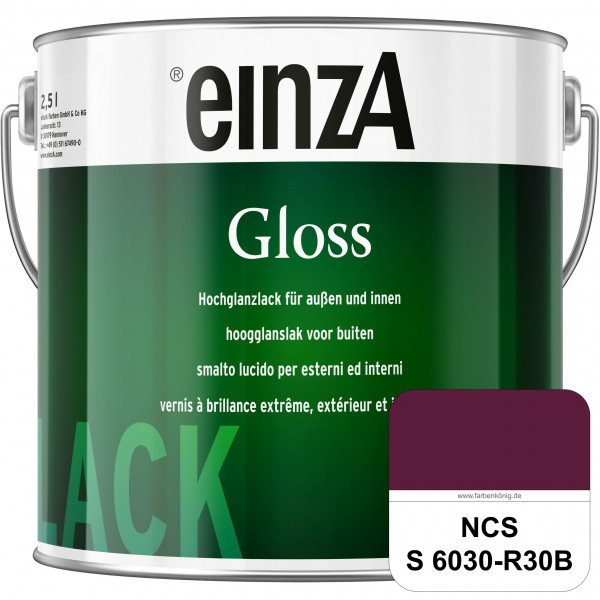einzA Gloss (NCS S 6030-R30B) Hochwertiger Alkydharzlack in Premium-Qualität, hochglänzend.