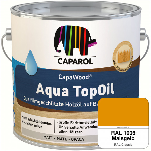CapaWood® AquaTopOil (RAL 1006 Maisgelb)