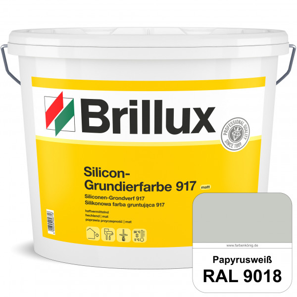 Silicon-Grundierfarbe 917 (RAL 9018 Papyrusweiß) Spezial-Grundierfarbe im Silicon-System (außen)
