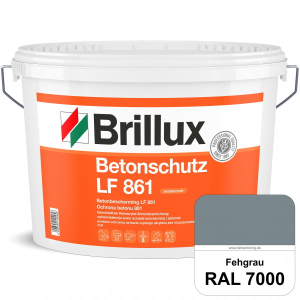 Betonschutz LF 861 (RAL 7000 Fehgrau) Wetterbeständige Lasur für mineralischen Untergründen z. B. Be