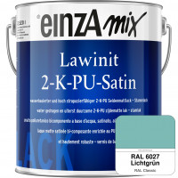 einzA Lawinit 2-K-PU Satin Stammlack (RAL 6027 Lichtgrün)