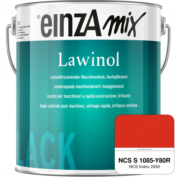 einzA Lawinol hochglänzend (NCS S 1085-Y80R)