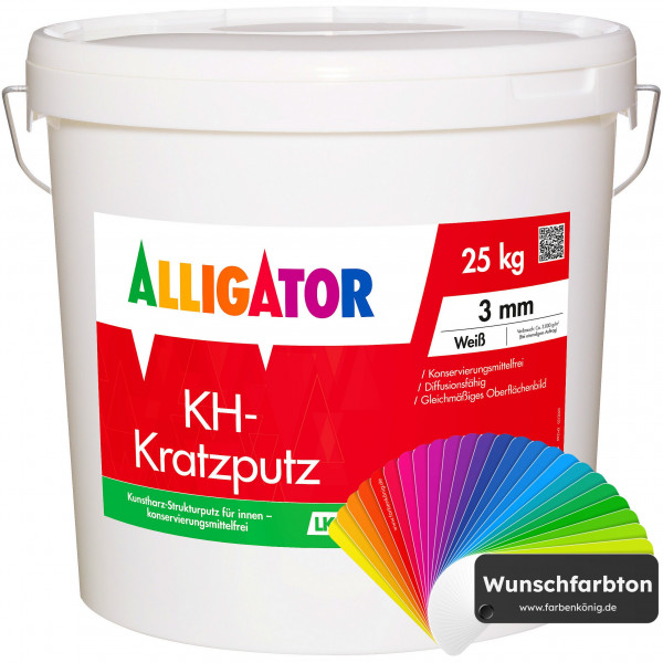 KH-Reibeputz LEF 2 mm (Wunschfarbton)