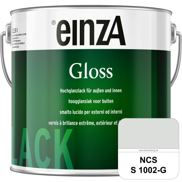 einzA Gloss (NCS S 1002-G) Hochwertiger Alkydharzlack in Premium-Qualität, hochglänzend.