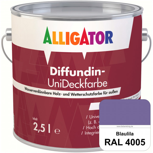 ALLIGATOR Diffundin-UniDeckfarbe (RAL 4005 Blaulila)