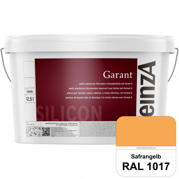 einzA Garant (RAL 1017 Safrangelb) elastische Siliconharz-Fassadenfarbe