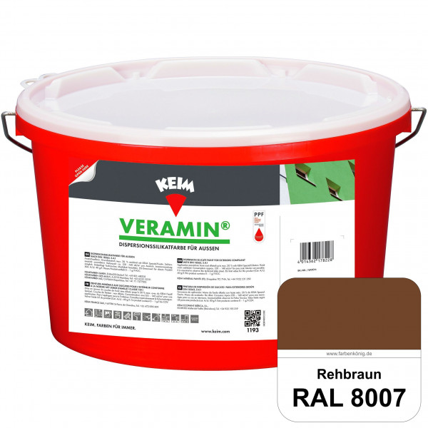 KEIM Veramin® (RAL 8007 Rehbraun)