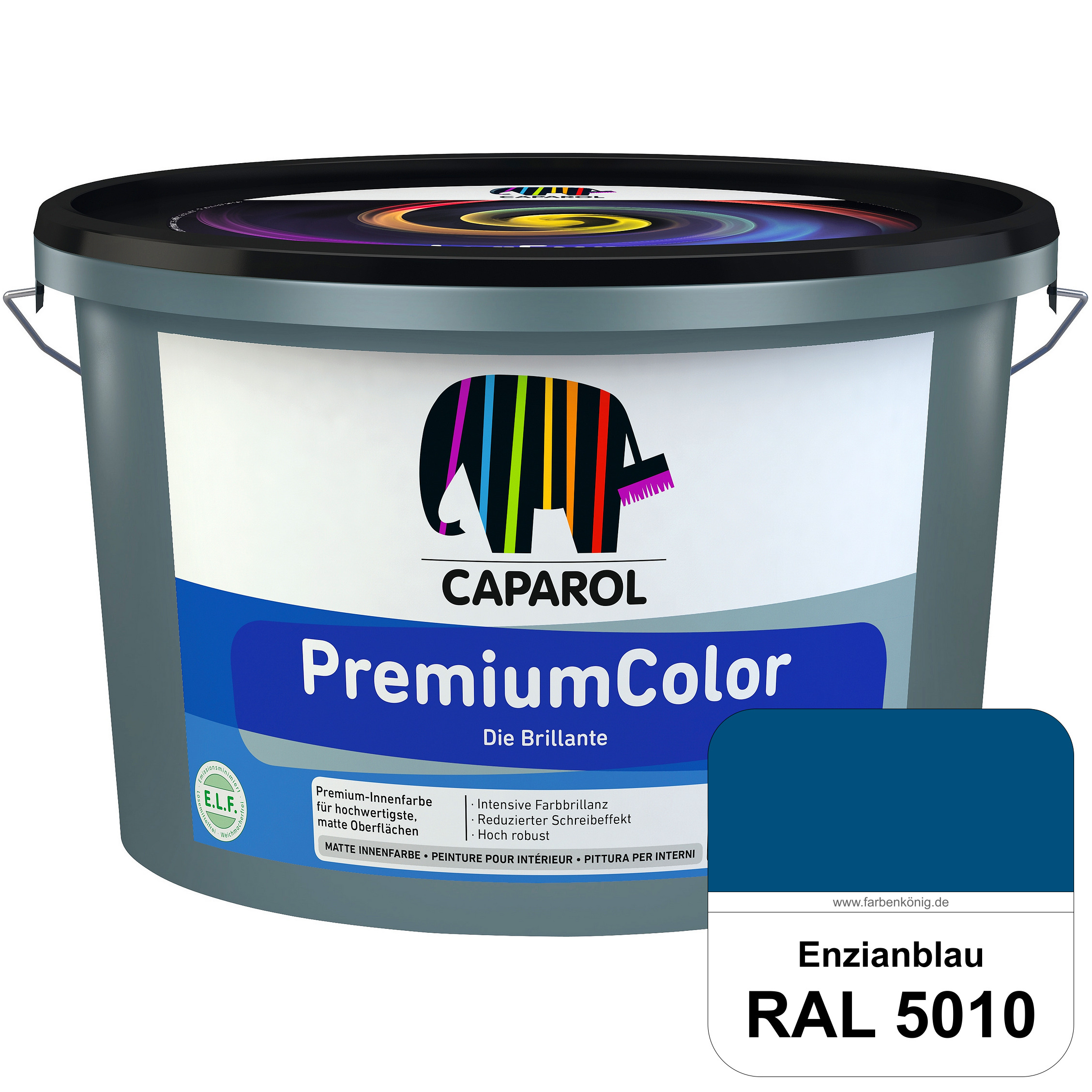 Trapezblech 35/207 Dach, 0,75 mm, RAL 5010 Enzianblau | Nordbleche