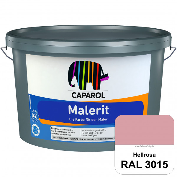 Malerit E.L.F. (RAL 3015 Hellrosa) matte Innenfarbe für Neu- & Renovierungsanstriche
