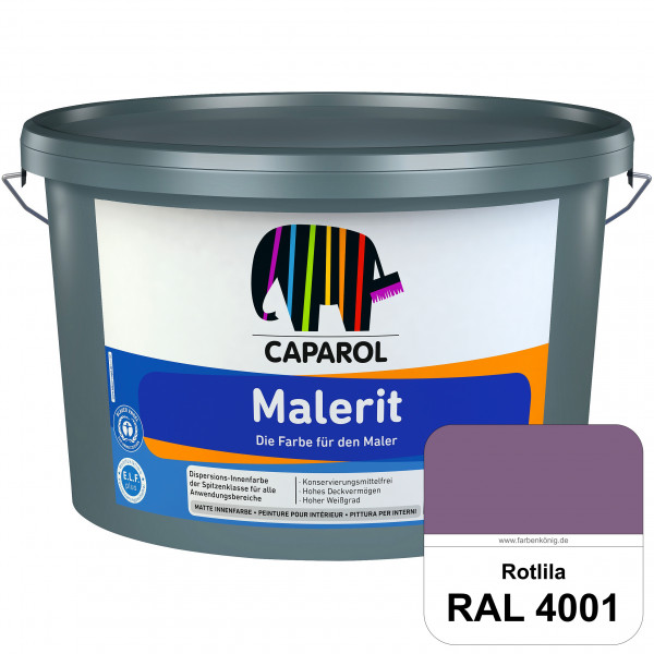 Malerit E.L.F. (RAL 4001 Rotlila) matte Innenfarbe für Neu- & Renovierungsanstriche