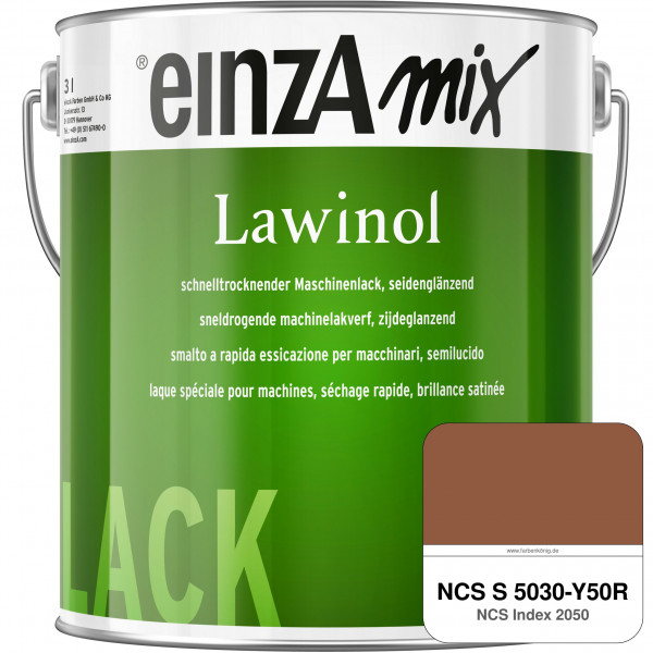 einzA Lawinol seidenglänzend (NCS S 5030-Y50R)