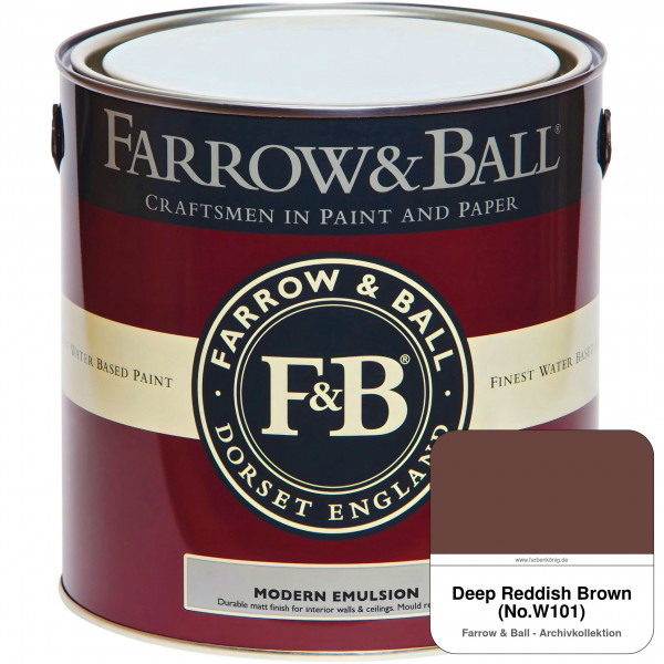 Modern Emulsion (Deep Reddish Brown No. W101)