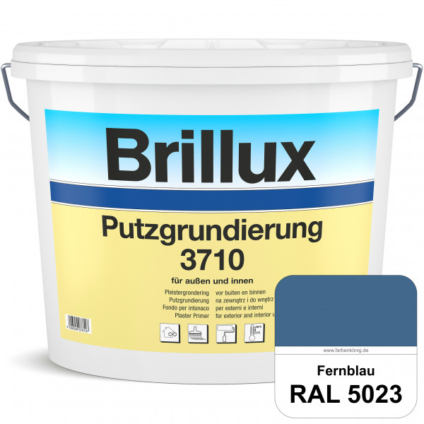 Putzgrundierung 3710 (RAL 5023 Fernblau) Wetterbeständige & quarzhaltige Grundierfarbe auf Dispersio