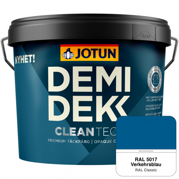DEMIDEKK Cleantech (ehemals Demidekk Optimal, Demidekk Ultimate Täckfärg) - Deckende Holzfarbe für A