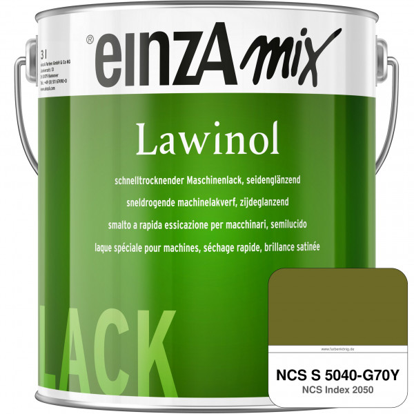 einzA Lawinol seidenglänzend (NCS S 5040-G70Y)