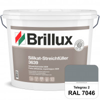 Silikat-Streichfüller ELF 3639 (RAL 7046 Telegrau 2) Wetterbeständiger, gebrauchsfertiger Streichfül