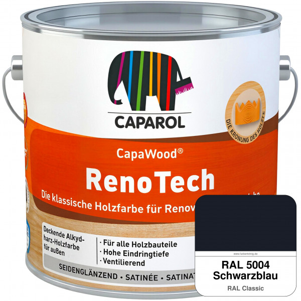 CapaWood® RenoTech (RAL 5004 Schwarzblau) - ersetzt Capadur RenoTech