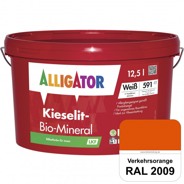Kieselit-Bio-Mineral LKF (RAL 2009 Verkehrsorange)
