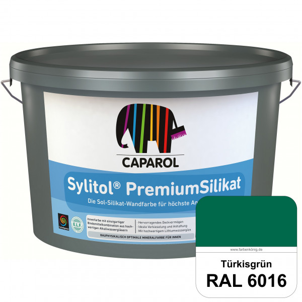 Caparol Sylitol PremiumSilikat (RAL 6016 Türkisgrün) - ehemals Histolith PremiumSilikat